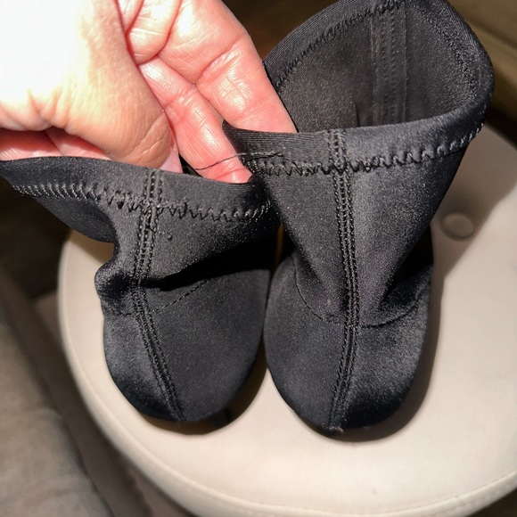 Satin like Sock Booties - Picture 3 of 4